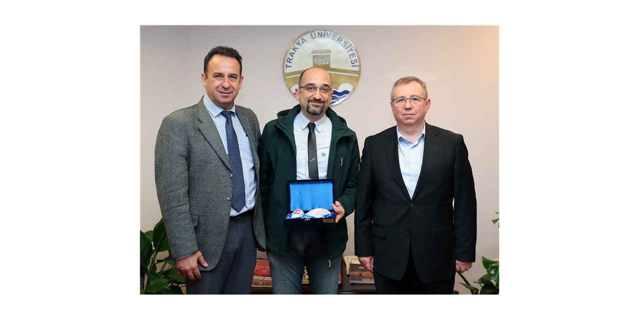 Trakya Üniversitesinde veda töreni