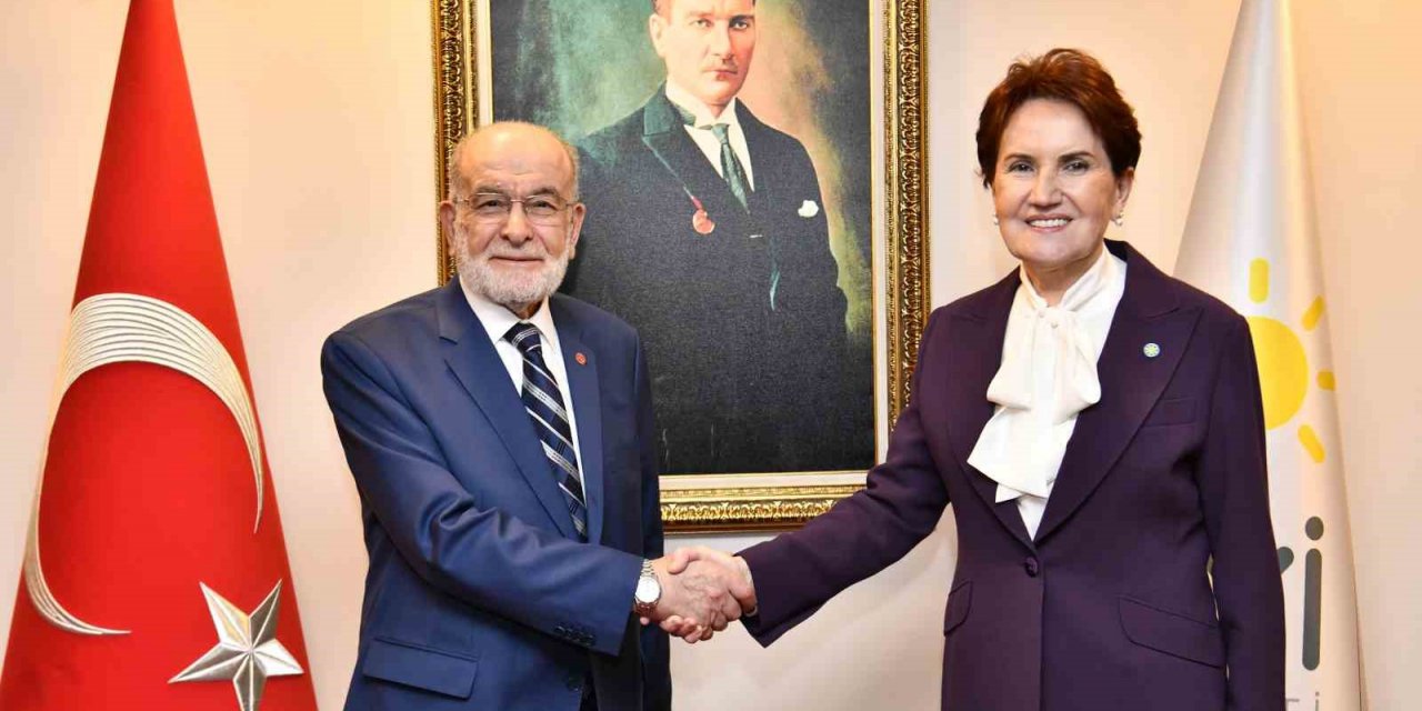 SP Genel Başkanı Karamollaoğlu’ndan Akşener’e ziyaret
