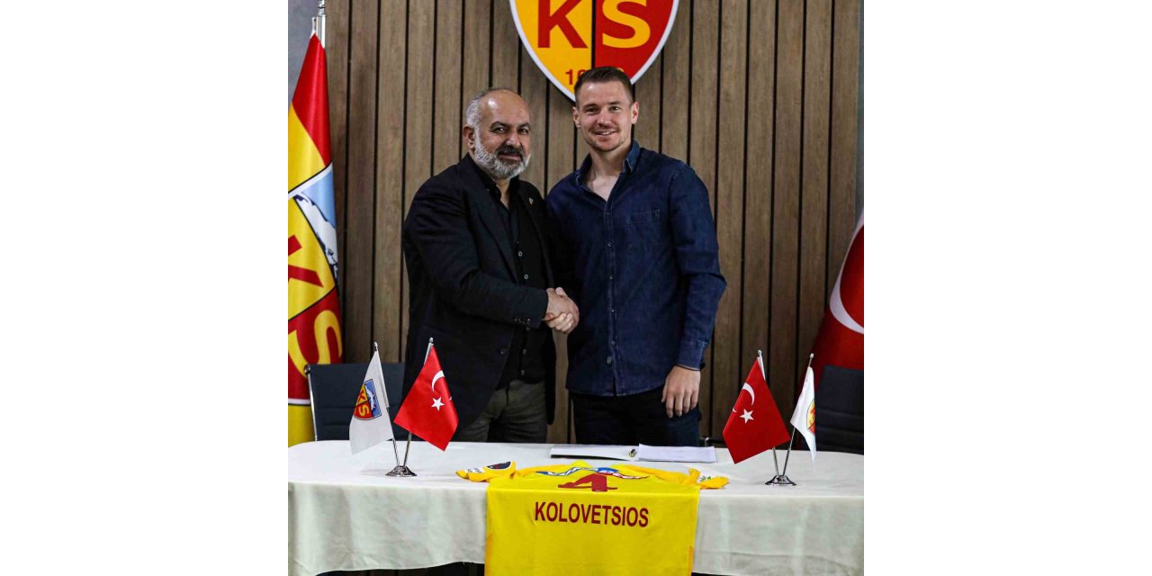Dimitrios Kolovetsios, 2 yıl daha Kayserispor’da