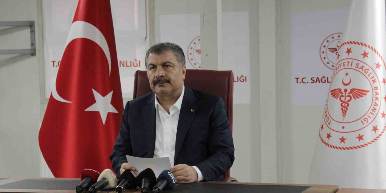 Bakan Koca’dan deprem bölgesi için içme suyu uyarısı