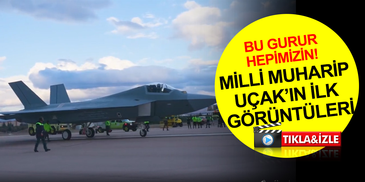 Türkiye'nin 'Milli Muharip Uçak’ı MMU'nun ilk görüntüleri paylaşıldı