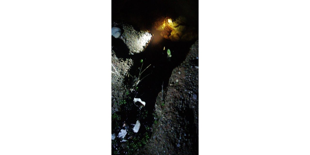 Boru hattından sızan ham petrol Dicle Nehri’ne aktı