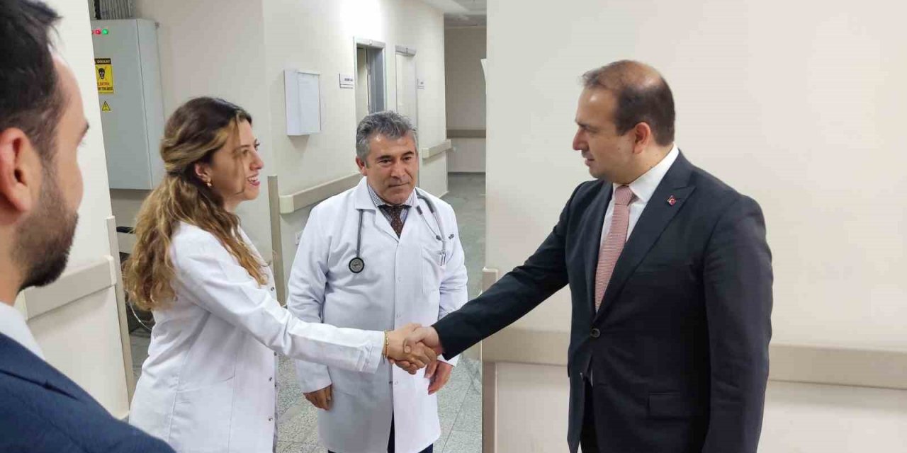 Aydın İl Sağlık Müdürü Şenkul Sultanhisar’daki sağlık çalışmalarını yerinde inceledi