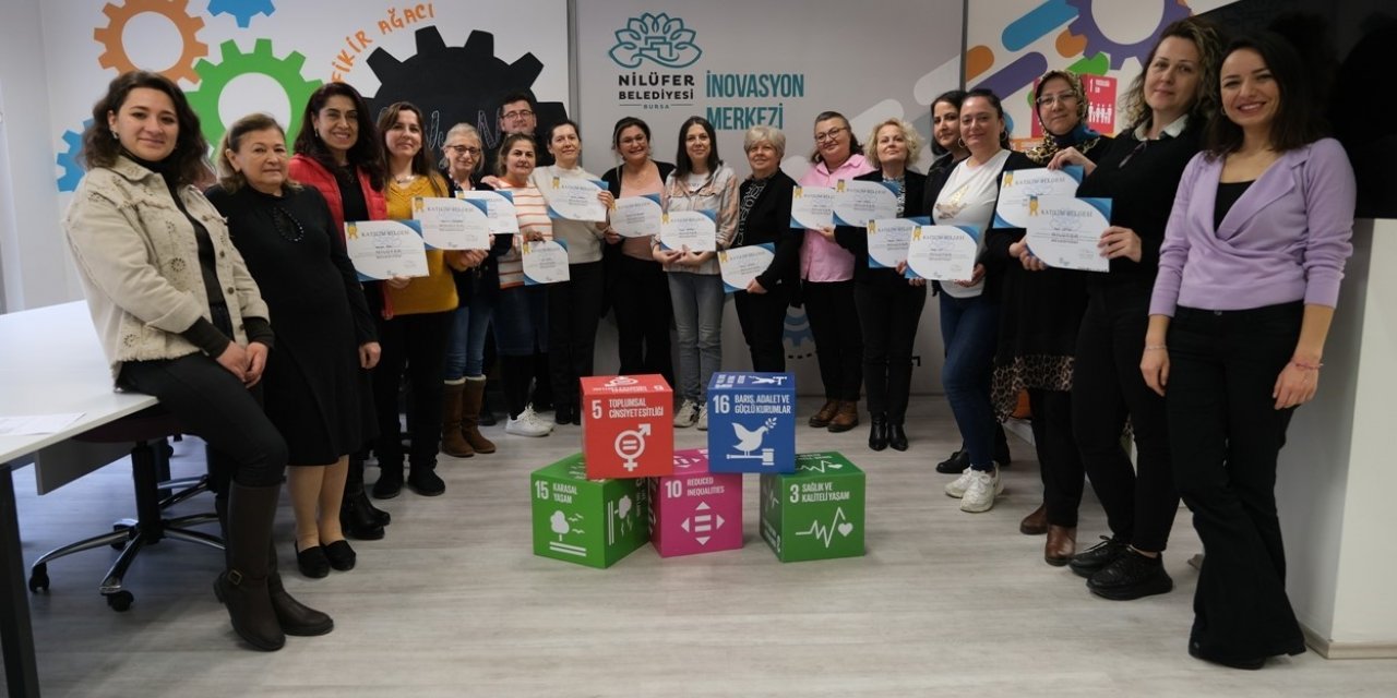 Nilüfer’de kadın derneklerine “Proje Hazırlama ve Proje Döngüsü” eğitimi