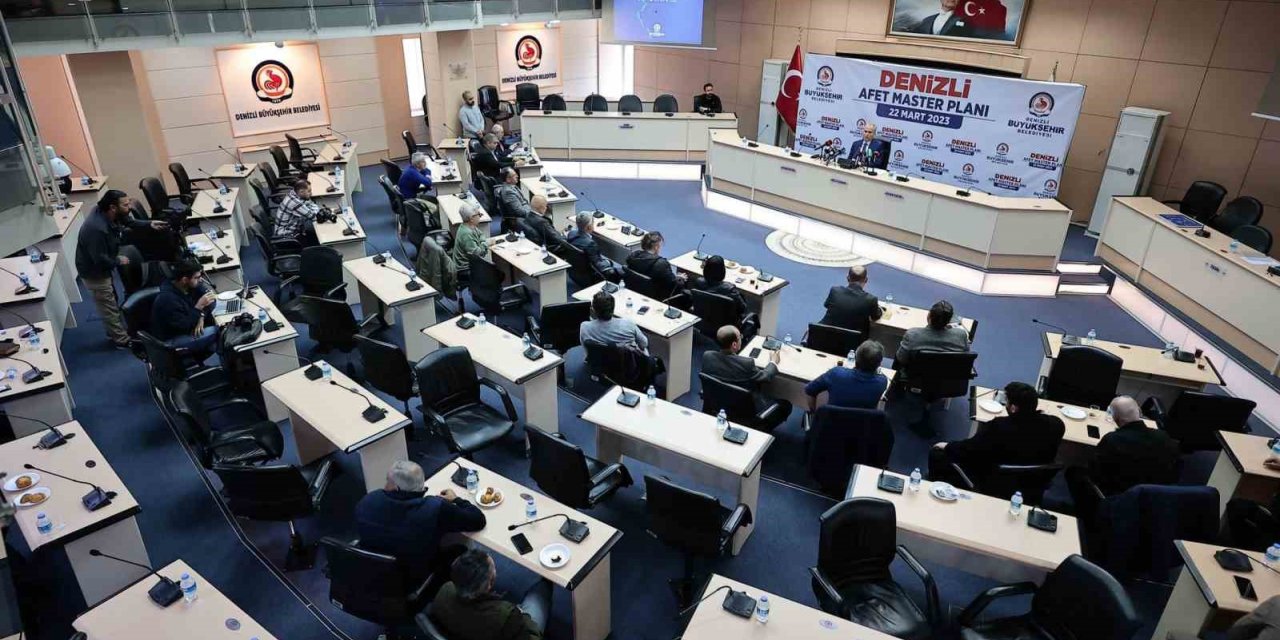 Başkan Zolan, Denizli Afet Master Planını açıkladı