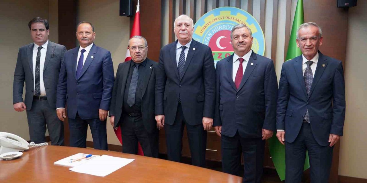 Muğla Ziraat Odaları Başkanları Ankara’da