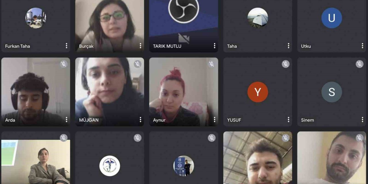 SUBÜ’nün öğrenci toplulukları online buluştu