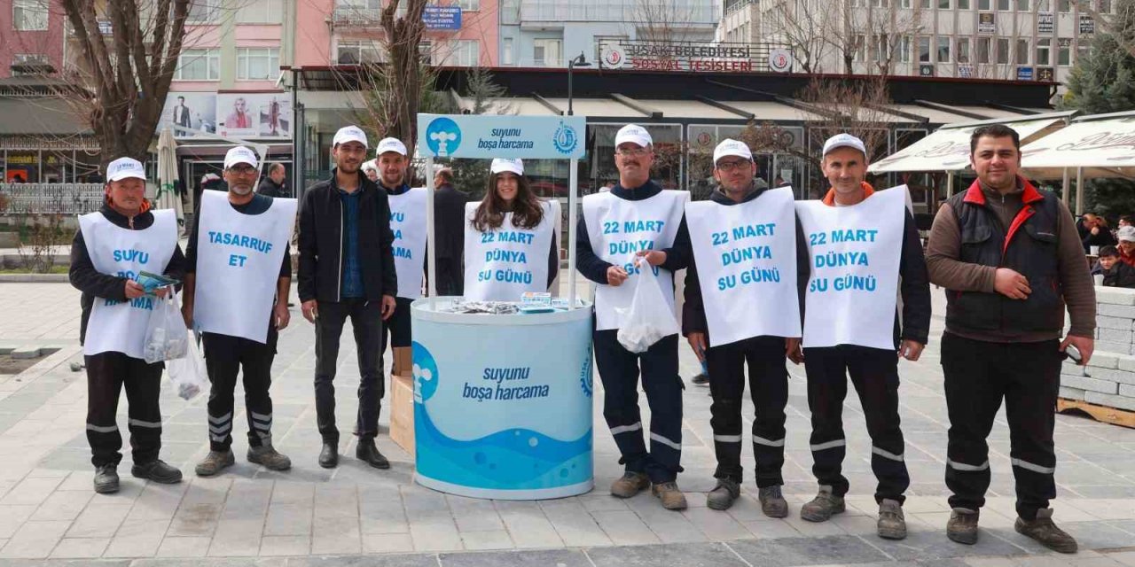 Uşak Belediyesinden su için farkındalık etkinliği