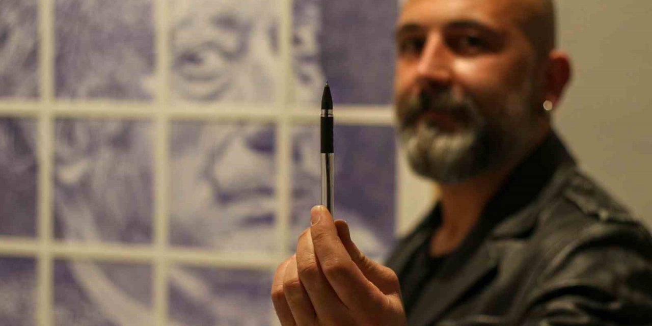 Sanata tükenmez kalem dokunuşu