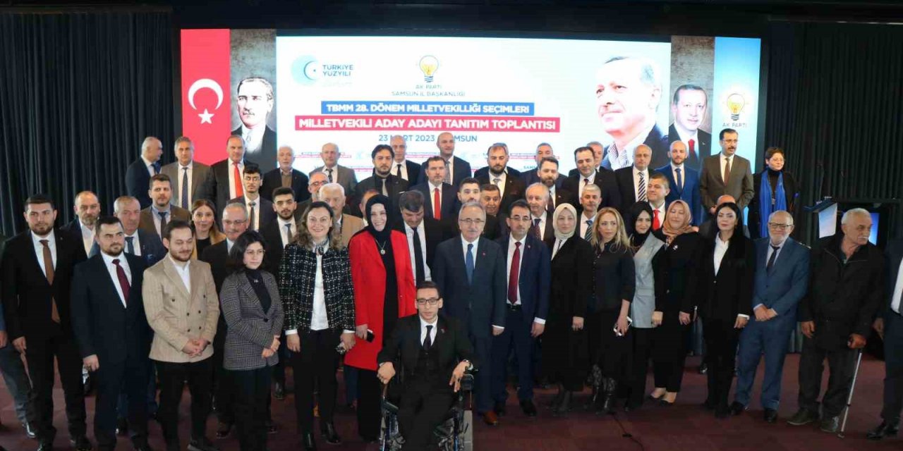 AK Parti Samsun’da aday adayları tanıtıldı