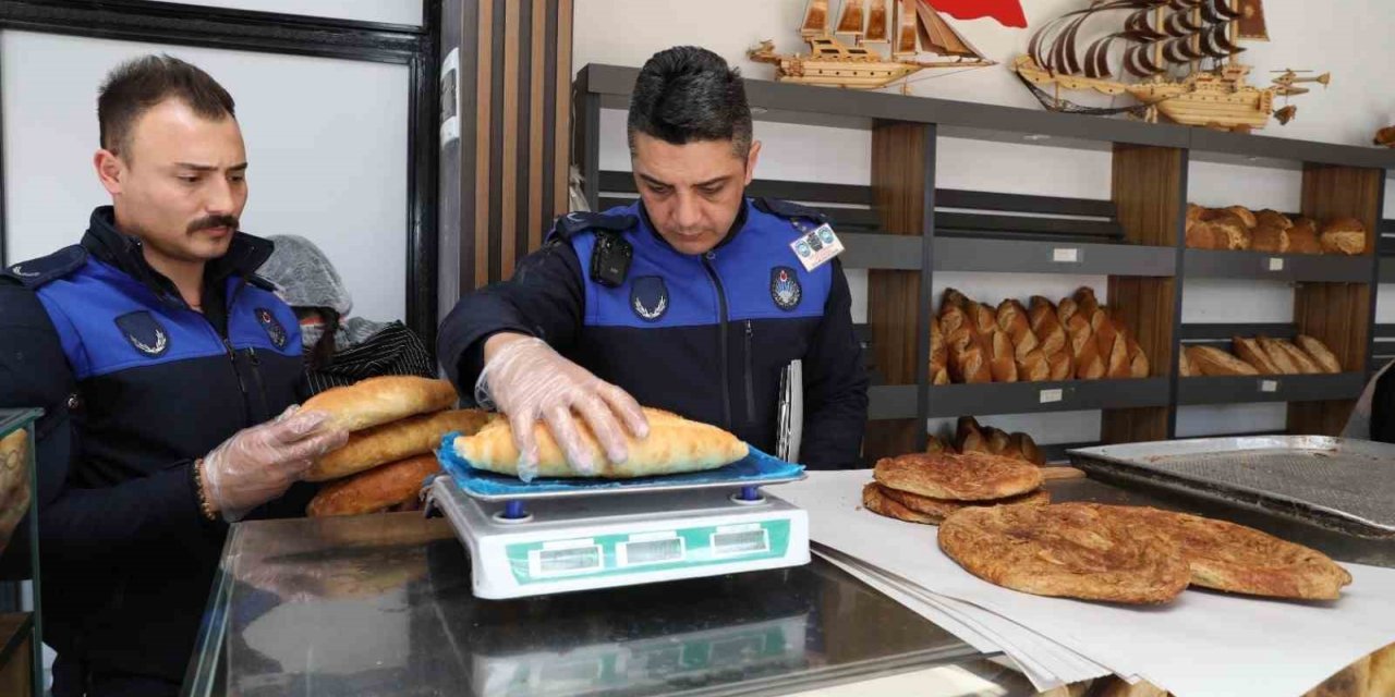 Zabıta ekiplerinden fırınlara denetim