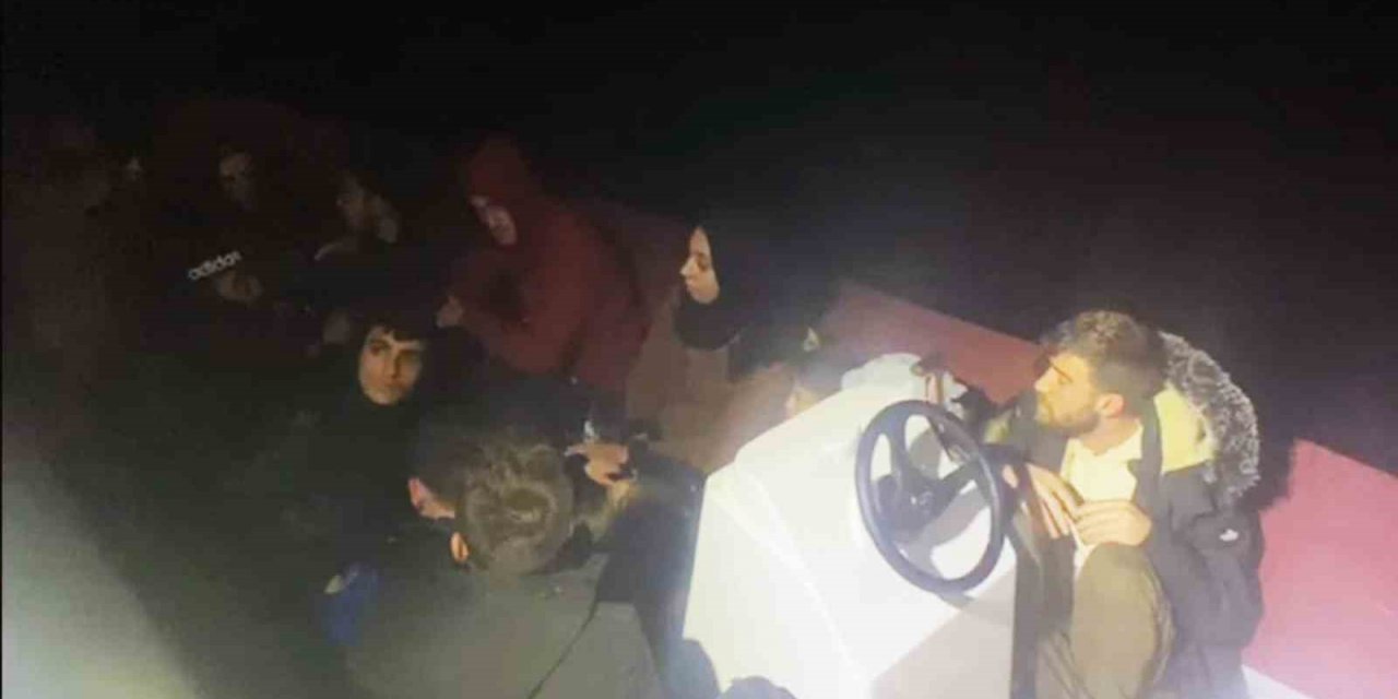 Fethiye’de 15 düzensiz göçmen yakalandı