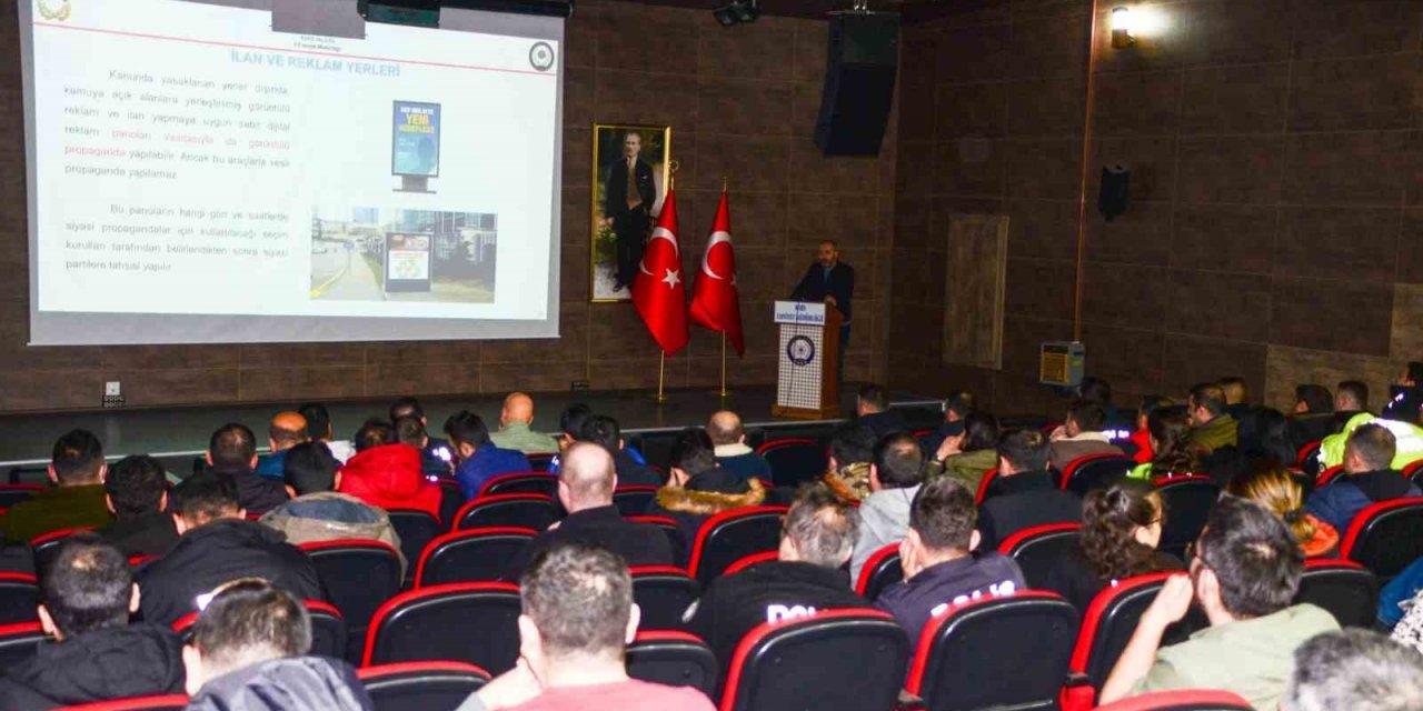 Kars’ta “Seçim Güvenliği Eğitimi”
