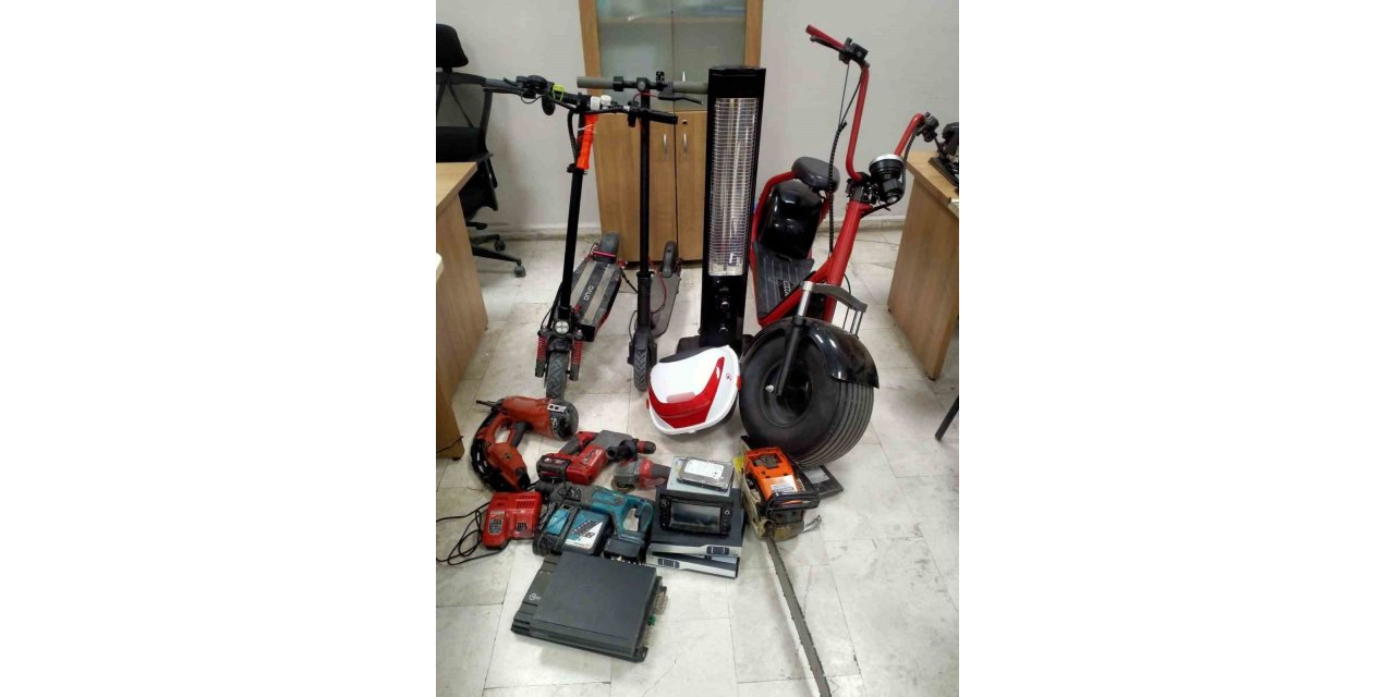 Hırsızlık olaylarının 3 şüphelisi adliyeye sevk edildi