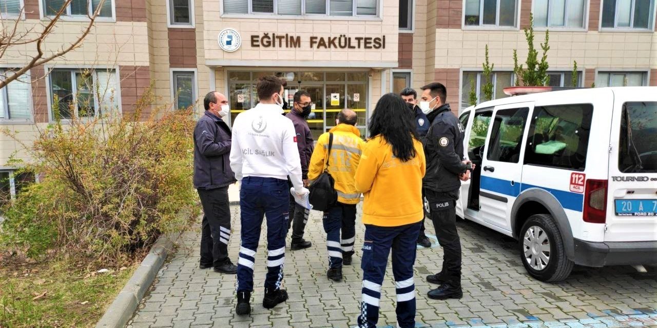 Pamukkale Üniversitesinde intihar şoku