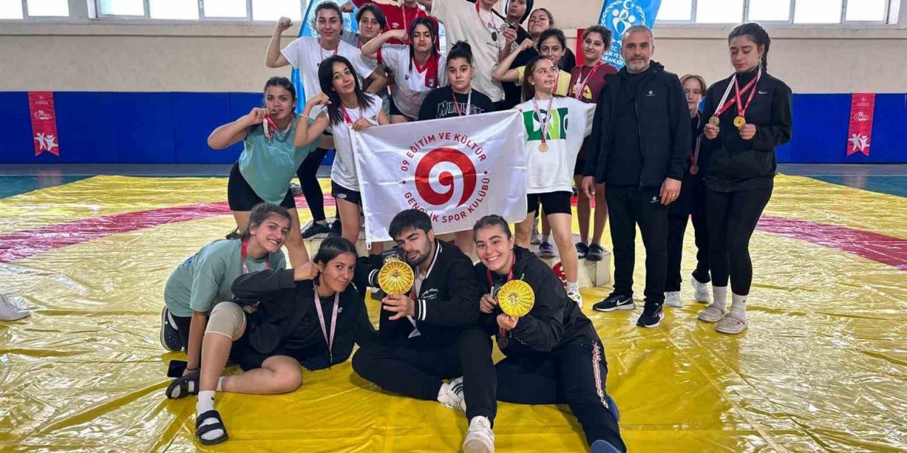 Türkiye Güreş Şampiyonası’nda 09 Eğitim ve Kültür Spor Kulübü Aydın’ı temsil edecek