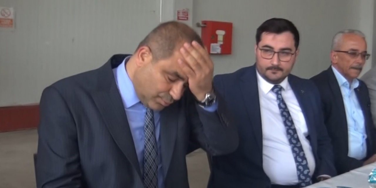 Milletvekili aday adayının kalbi heyecana dayanamadı