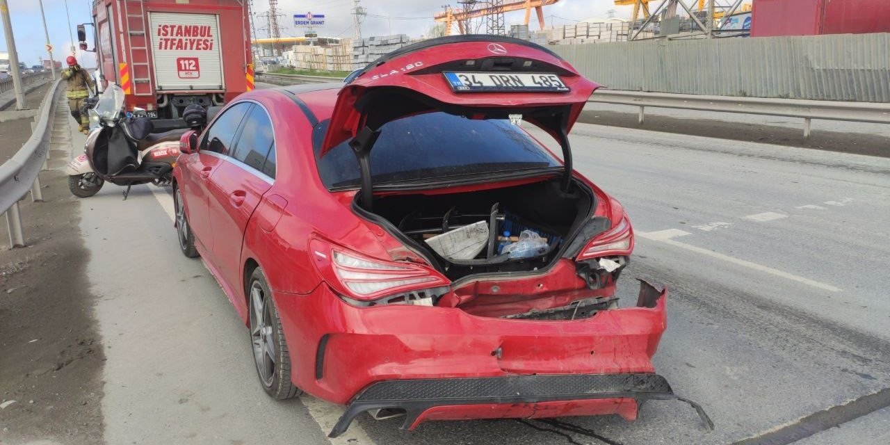 Sultangazi’de trafik kazası: 1 yaralı