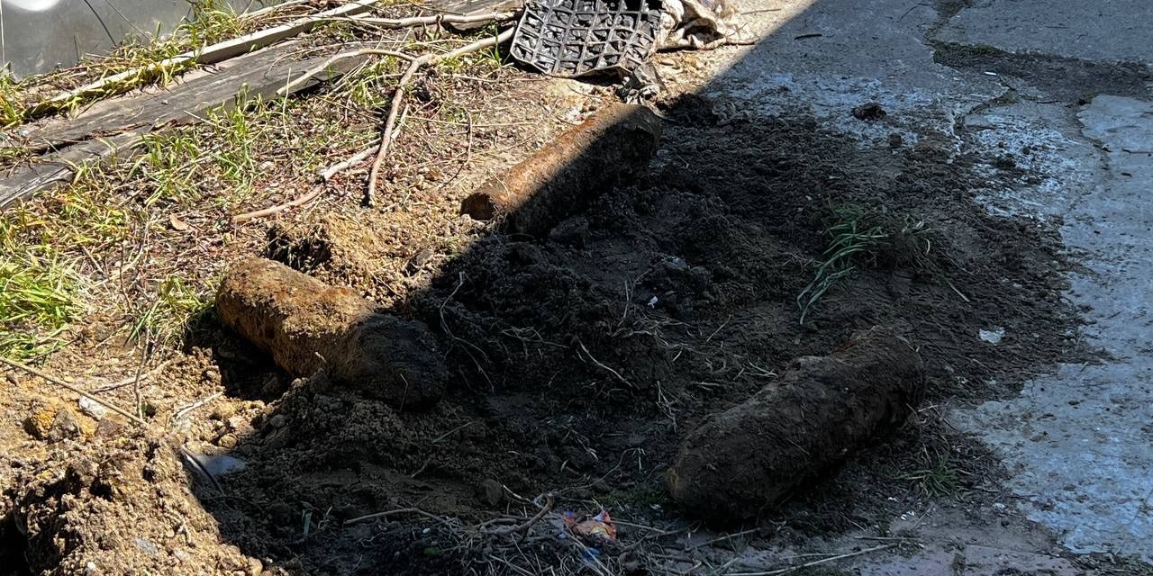 Gelibolu’da Çanakkale Savaşları’ndan kaldığı değerlendirilen 4 adet patlamamış top mermisi bulundu
