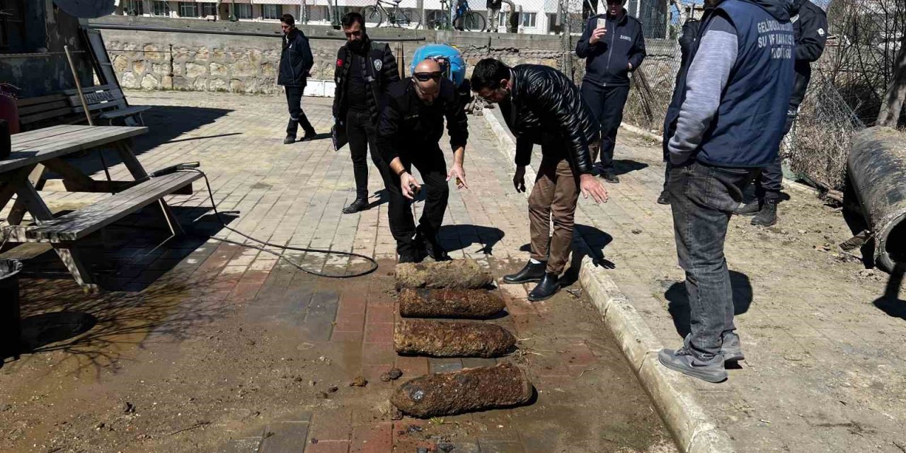 Çanakkale Savaşları’ndan kalma patlamamış top mermileri, Tarihi Alan Başkanlığı’na teslim edilecek