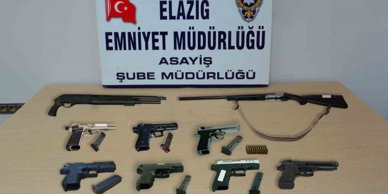 Elazığ’da asayiş ve şok uygulaması: 24 şüpheli tutuklandı