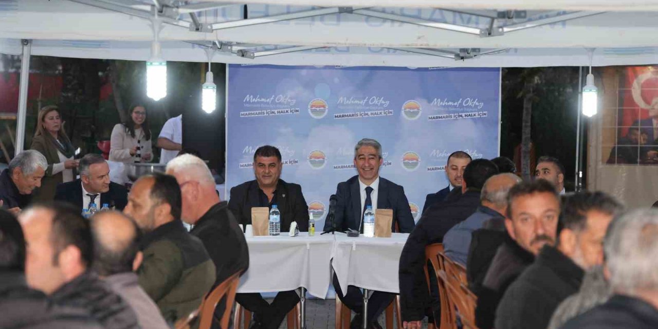 Başkan Oktay ilk iftarını şoför esnafıyla yaptı
