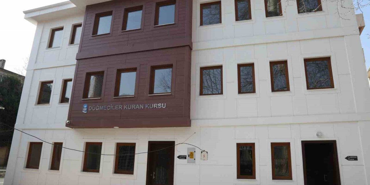 Eyüpsultan’da Düğmeciler Kur’an Kursu’nu hizmete açıldı