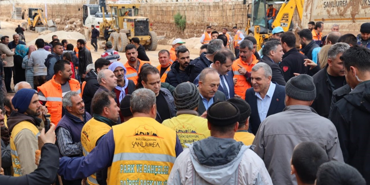 Bakan Çavuşoğlu Şanlıurfa’da