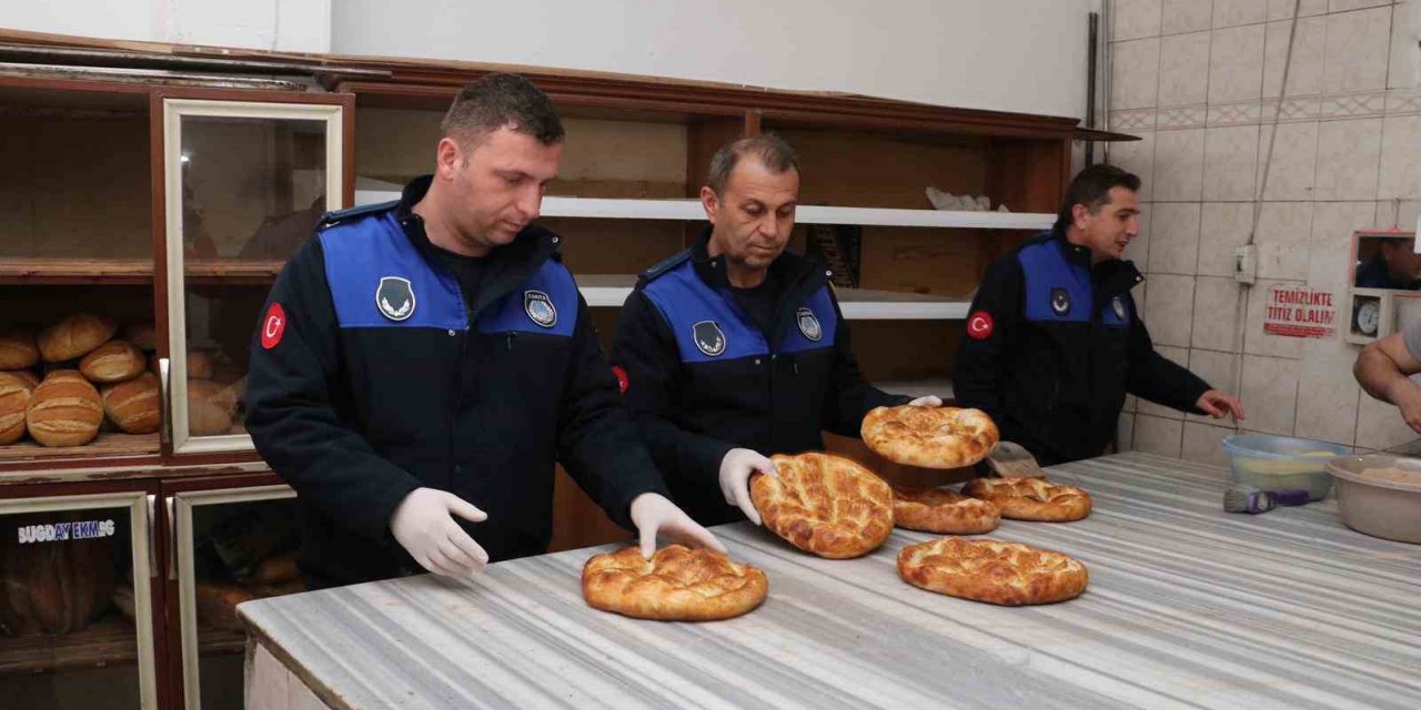 Taşova’da zabıta ekipleri pide fırınlarını denetledi