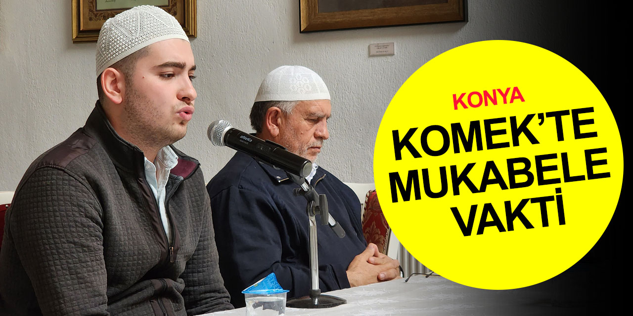 KOMEK'de hafızlar 14 asırdır devam eden mukabele geleneğini sürdürüyor! KOMEK canlı mukabele! Tıkla izle