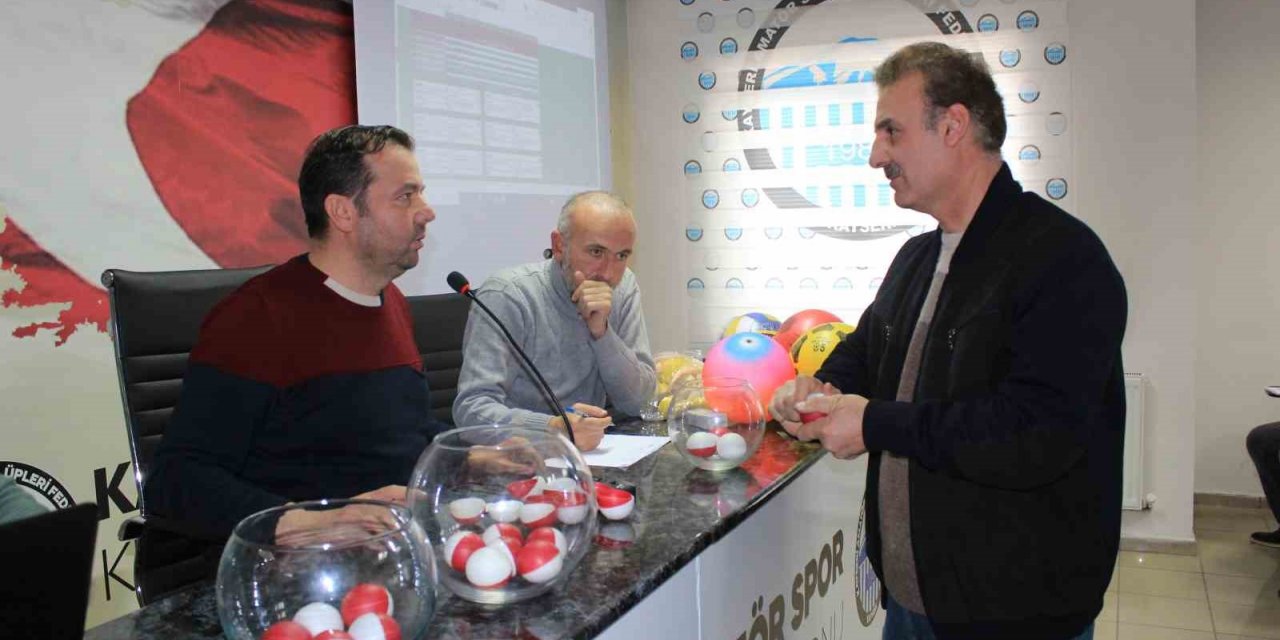 Kayseri 2. Amatör Küme fikstür çekimi yapıldı