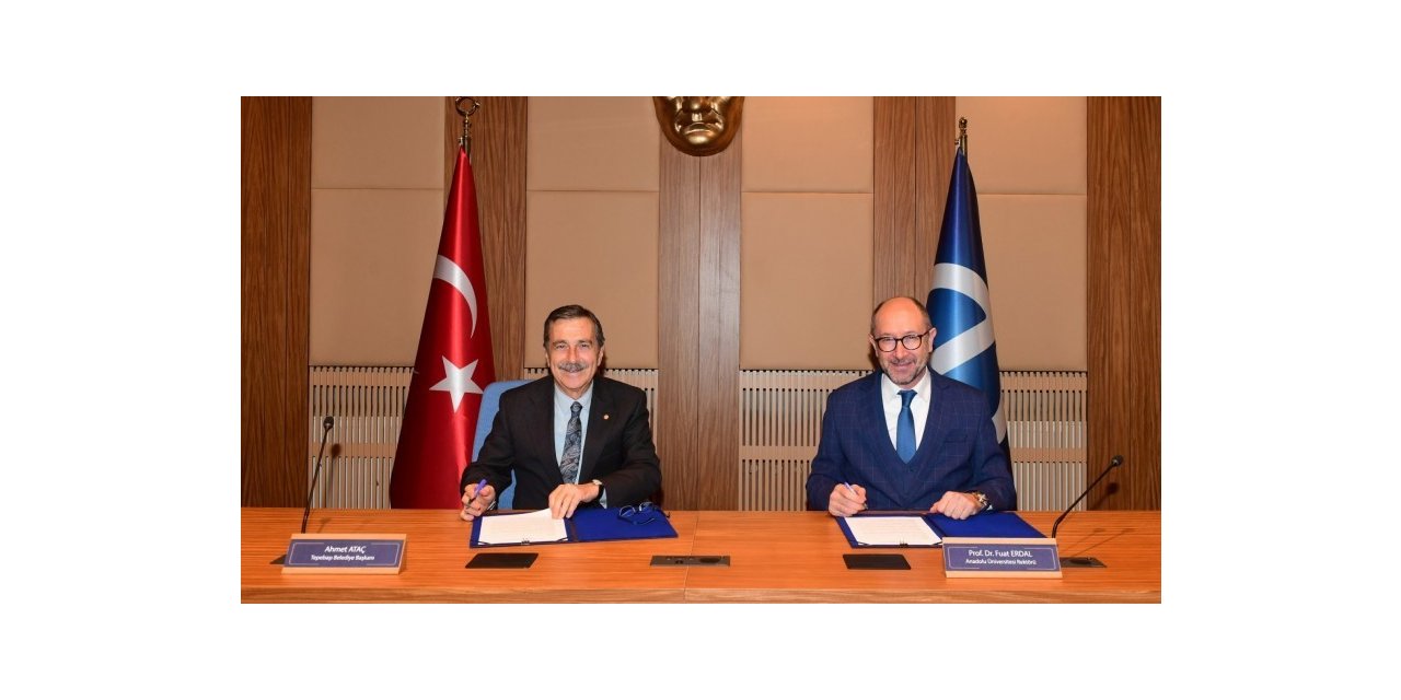 Anadolu Üniversitesi ile Tepebaşı Belediyesi arasında yaşlı bakımı için iş birliği protokolü imzalandı