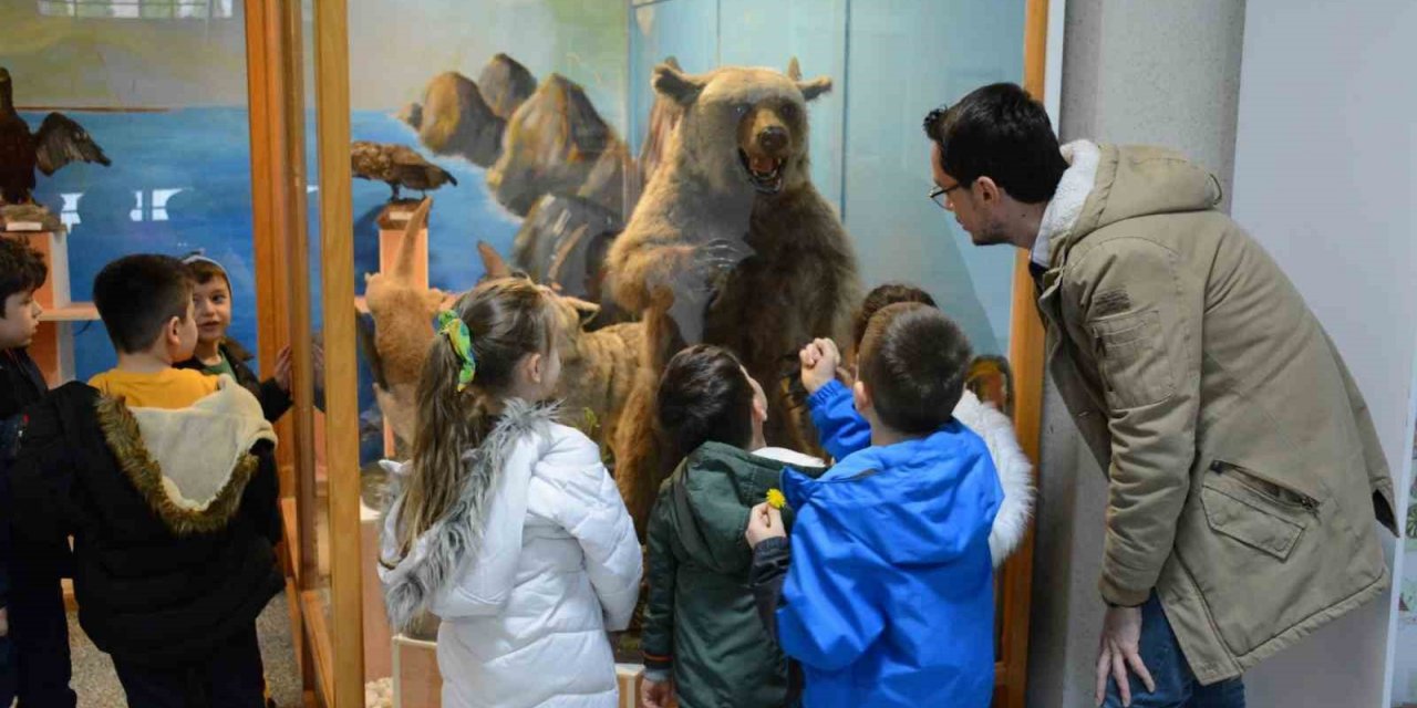 Orman Fakültesi’ne miniklerin yoğun ilgisi
