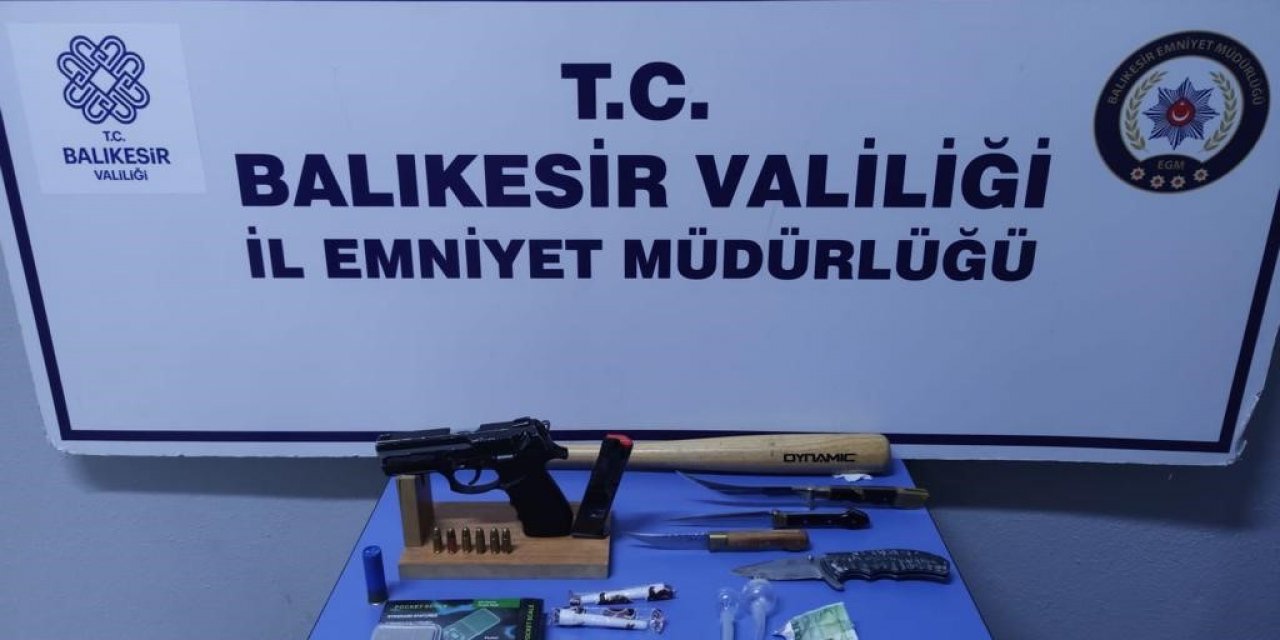 Balıkesir’de 29 şüpheliye operasyon