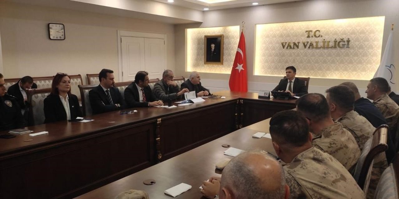 Van’da 2023 yılı “İnci Kefali Av Yasağı Komisyon Toplantısı” yapıldı