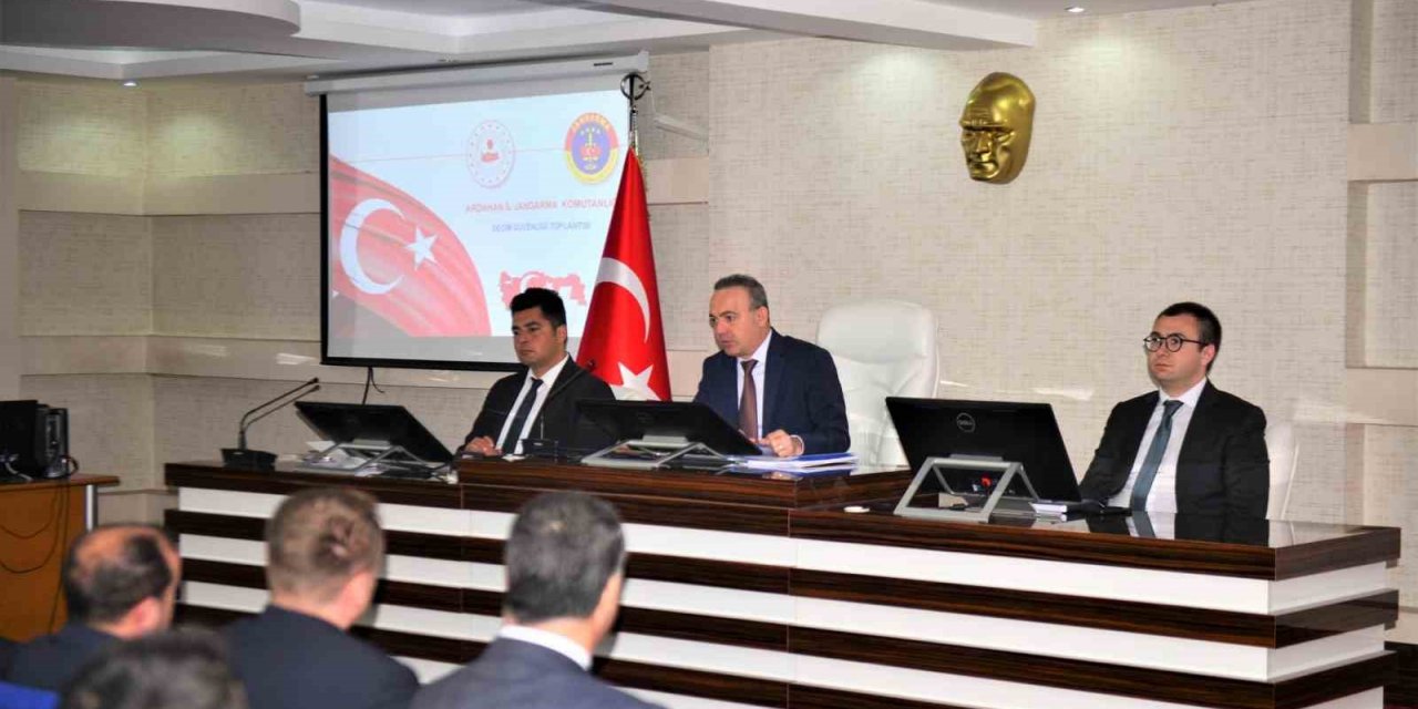 Ardahan’da Seçim güvenliği toplantısı yapıldı