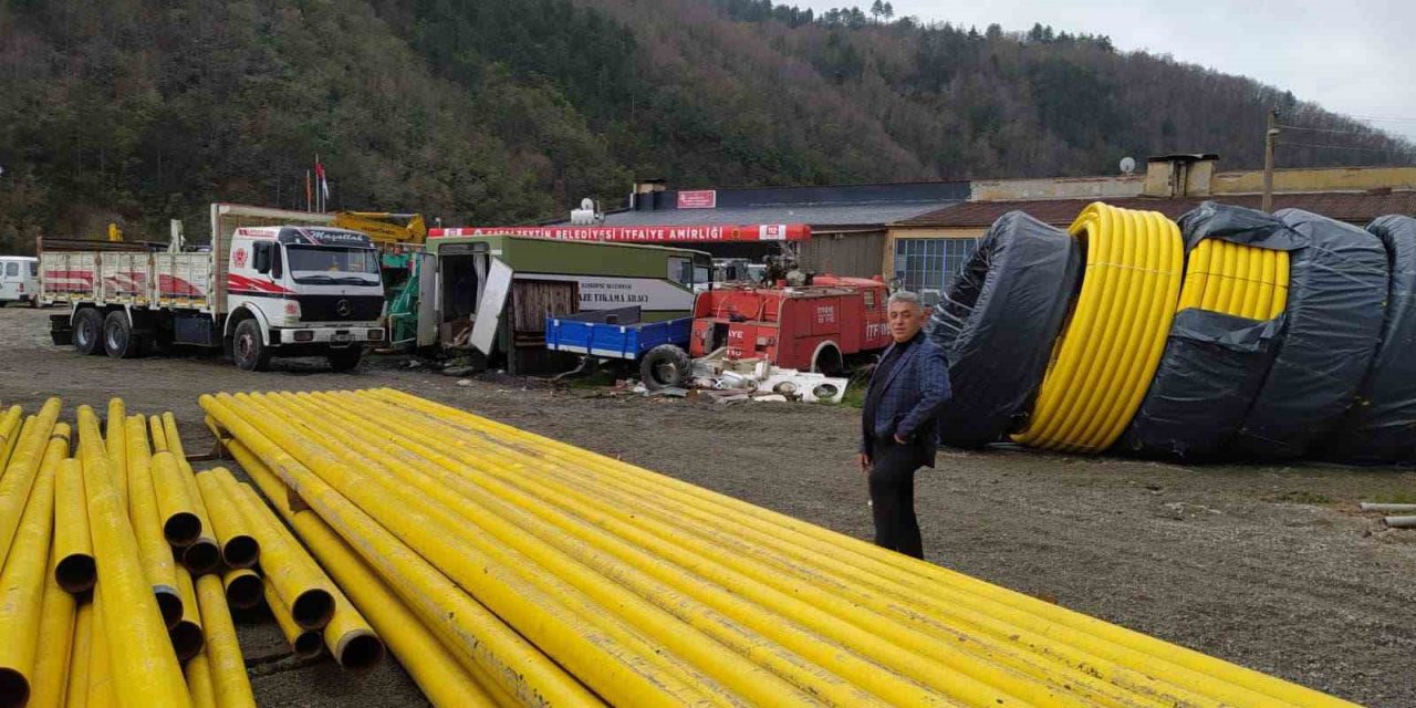 Cumhurbaşkanı Erdoğan söz vermişti, o ilçe doğalgaza kavuşuyor