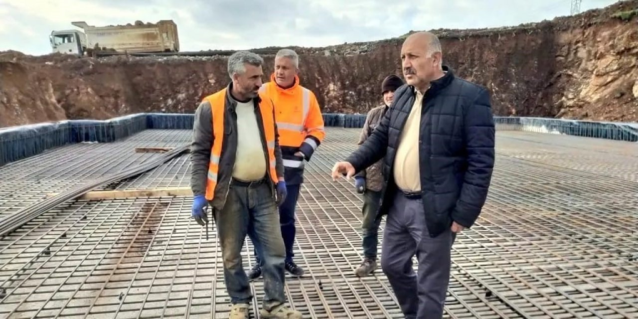 Zelyurt, kalıcı konut inşaatında incelemelerde bulundu