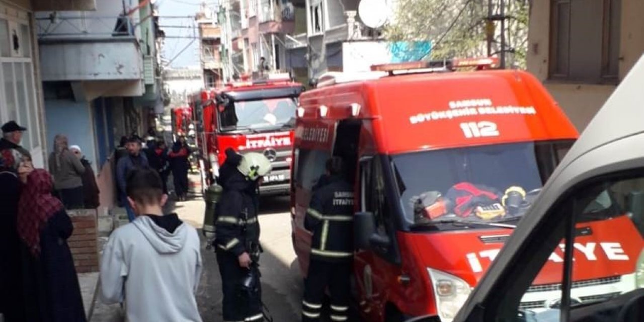 Yangında can pazarı: 2’si bebek, 3 ağır yaralı