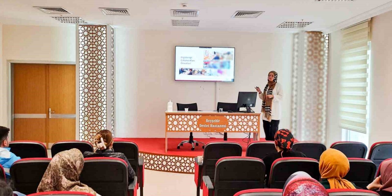Beyşehir Devlet Hastanesinde ergoterapi hizmeti dönemi başladı