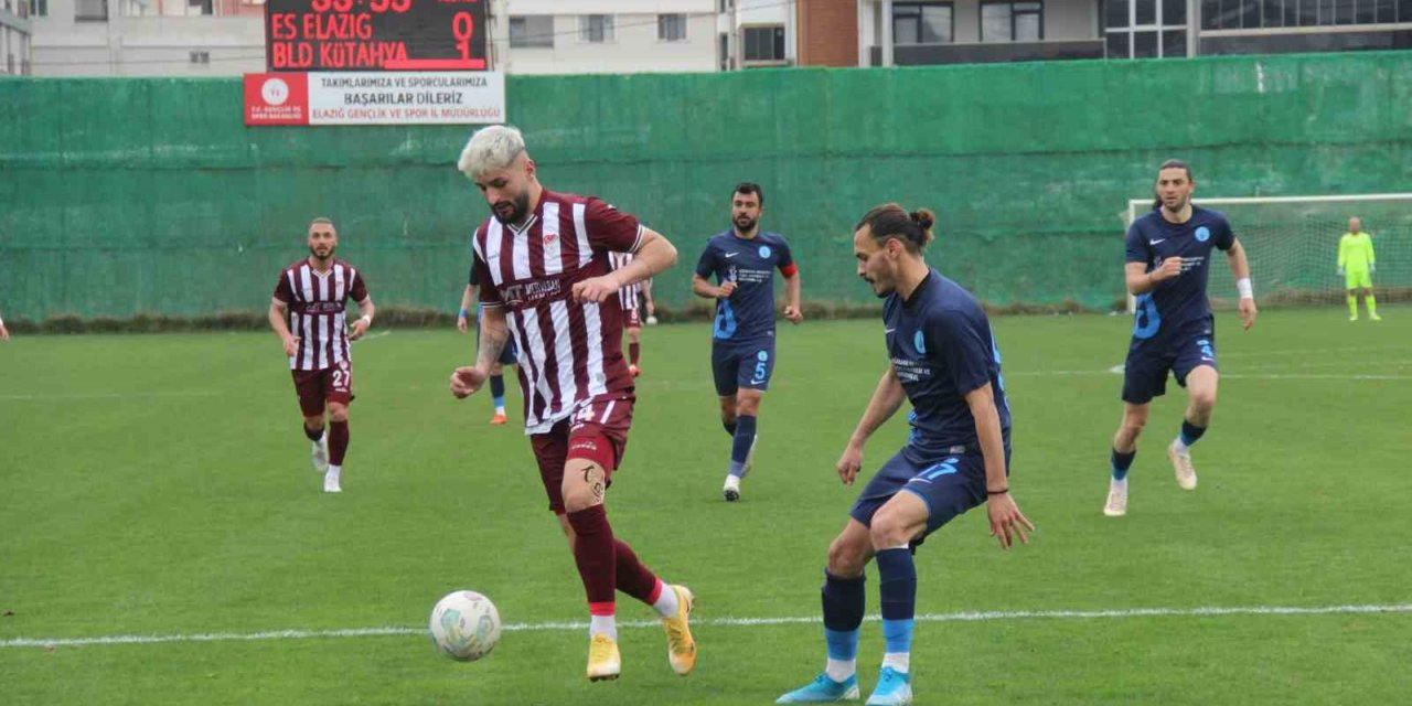 TFF 3. Lig: ES Elazığspor: 0 - Belediye Kütahyaspor: 1