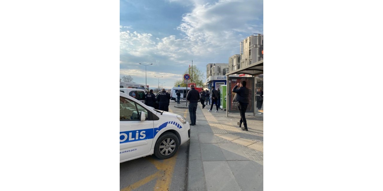 Ankara’da kavgayı ayırmaya çalışan polise bıçaklı saldırı