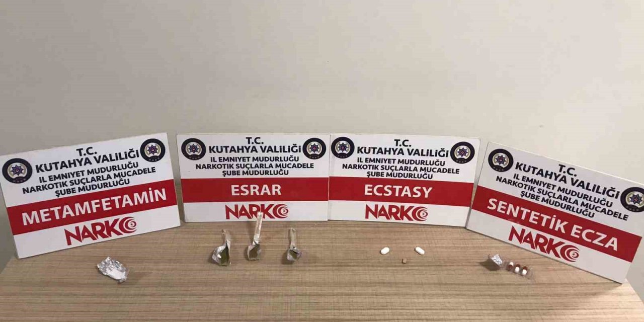 Kütahya’da 2 uyuşturucu satıcısı tutuklandı