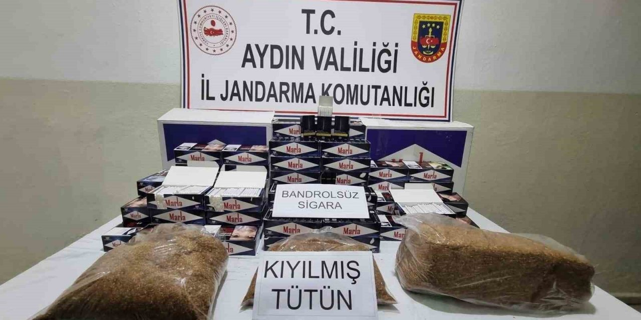 Kuşadası’nda 14 bin 270 paket kaçak sigara ele geçirildi