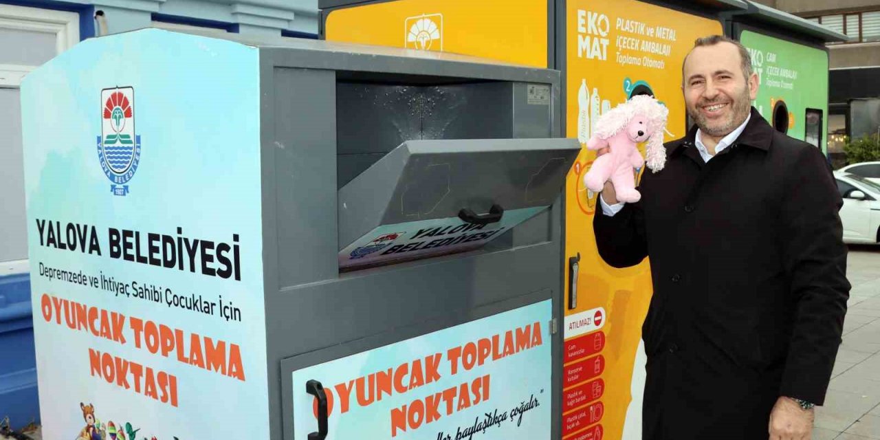 Yalova Belediyesi’nden depremzede çocuklar için anlamlı kampanya