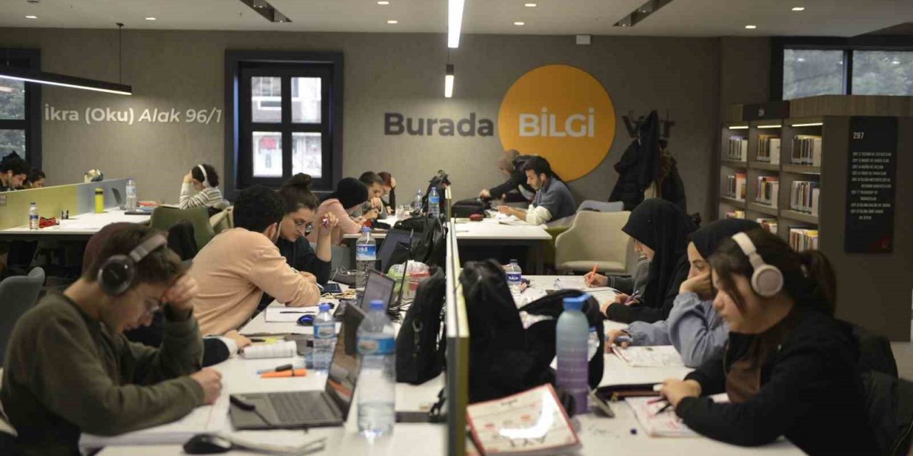 Yıldırım’ın uyumayan kütüphanelerinden 517 bin kişiye hizmet