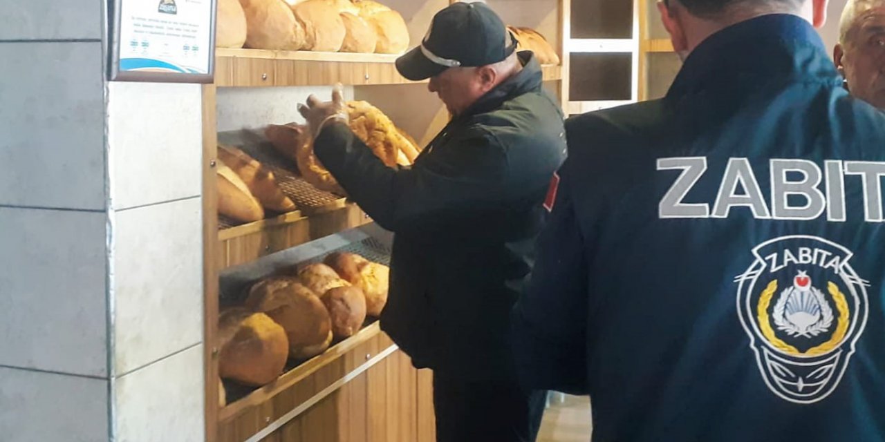 Köşk Belediyesi zabıtasından fırınlara pide denetimi