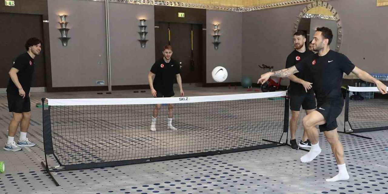 A Milli Futbol Takımı, Hırvatistan maçının hazırlıklarını sürdürdü