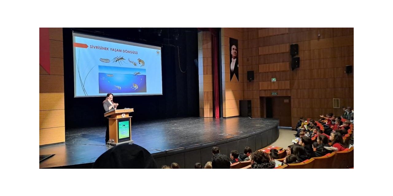 Öğrencilere ’Vektörle kültürel mücadele’ eğitimi