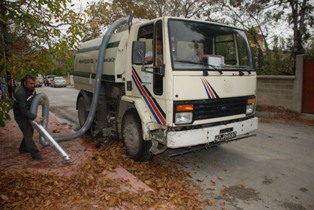 Meram Belediyesi temizlik işçisinden örnek buluş